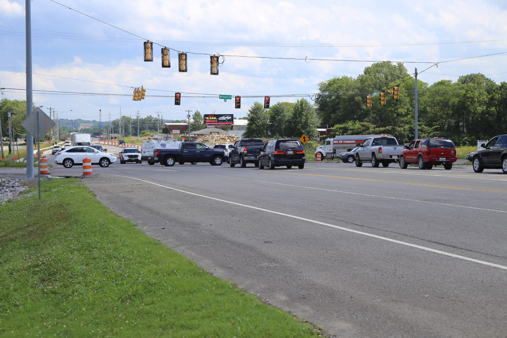 Gallatin Hwy. 109 (S. Water St.) Digital Billboard / Facing North