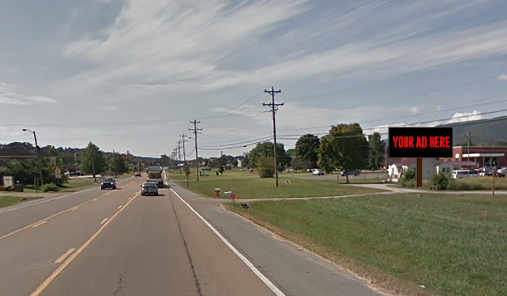 Dunlap TN Hwy 127 (Rankin Ave) Digital Billboard Facing North Roland
